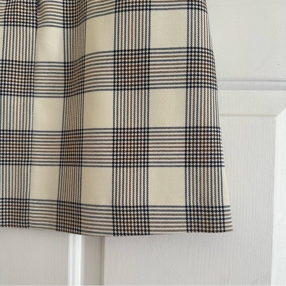 Baum Und Pferdgarten Shani Mini Skirt Checks Plaid  Preppy Academia Size 36 - Picture 3 of 9